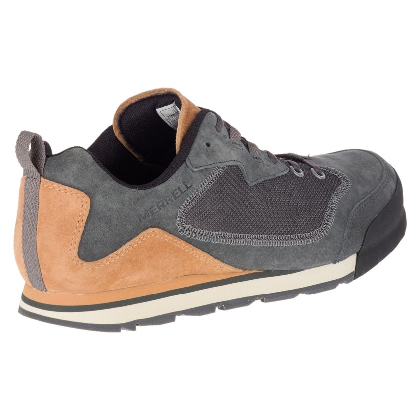 Basket Merrell Burnt Rock Travel Suede Grise Foncé Homme | G.C.TRIK